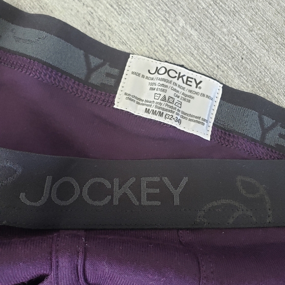 Plum Basic Jockey Boxer Brief - Picture 3 of 3